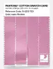 Product image 3 of the product “PANTONE® COTTON SWATCH CARD 15-2213 TCX Bonbon ”