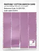 Product image 3 of the product “PANTONE® COTTON SWATCH CARD 15-3214 TCX Orchid ”