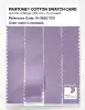 Product image 3 of the product “PANTONE® COTTON SWATCH CARD 15-3620 TCX Lavendula ”
