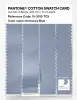 Product image 3 of the product “PANTONE® COTTON SWATCH CARD 15-3915 TCX Kentucky Blue ”
