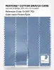 Product image 3 of the product “PANTONE® COTTON SWATCH CARD 15-3917 TCX Frozen Fjord ”
