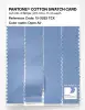 Product image 3 of the product “PANTONE® COTTON SWATCH CARD 15-3922 TCX Open Air ”