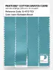 Product image 3 of the product “PANTONE® COTTON SWATCH CARD 15-4710 TCX Barbados Beach ”