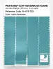 Product image 3 of the product “PANTONE® COTTON SWATCH CARD 15-4716 TCX Ipanema ”