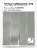 Product image 3 of the product “PANTONE® COTTON SWATCH CARD 15-5704 TCX Mineral Gray ”