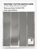 Product image 3 of the product “PANTONE® COTTON SWATCH CARD 16-0000 TCX Paloma ”