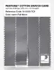 Product image 3 of the product “PANTONE® COTTON SWATCH CARD 16-0005 TCX Full Moon ”