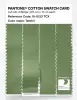 Product image 3 of the product “PANTONE® COTTON SWATCH CARD 16-0123 TCX Tendril ”