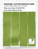 Product image 3 of the product “PANTONE® COTTON SWATCH CARD 16-0230 TCX Macaw Green ”