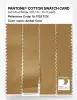 Product image 3 of the product “PANTONE® COTTON SWATCH CARD 16-1139 TCX Amber Gold ”