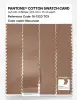 Product image 3 of the product “PANTONE® COTTON SWATCH CARD 16-1323 TCX Macaroon ”