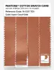 Product image 3 of the product “PANTONE® COTTON SWATCH CARD 16-1337 TCX Coral Gold ”