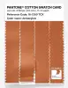 Product image 3 of the product “PANTONE® COTTON SWATCH CARD 16-1350 TCX Amberglow ”
