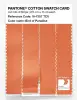 Product image 3 of the product “PANTONE® COTTON SWATCH CARD 16-1357 TCX Bird of Paradise ”
