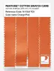 Product image 3 of the product “PANTONE® COTTON SWATCH CARD 16-1359 TCX Orange Peel ”