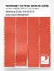 Artikelbild 3 des Artikels “PANTONE® COTTON SWATCH CARD 16-1451 TCX Nasturtium “