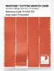 Product image 3 of the product “PANTONE® COTTON SWATCH CARD 16-1452 TCX Firecracker ”
