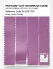 Product image 3 of the product “PANTONE® COTTON SWATCH CARD 16-3320 TCX Violet ”