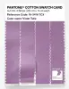 Product image 3 of the product “PANTONE® COTTON SWATCH CARD 16-3416 TCX Violet Tulle ”