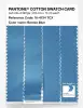 Product image 3 of the product “PANTONE® COTTON SWATCH CARD 16-4134 TCX Bonnie Blue ”