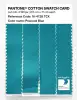 Product image 3 of the product “PANTONE® COTTON SWATCH CARD 16-4728 TCX Peacock Blue ”