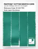 Product image 3 of the product “PANTONE® COTTON SWATCH CARD 16-5421 TCX Sea Green ”