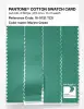 Product image 3 of the product “PANTONE® COTTON SWATCH CARD 16-5721 TCX Marine Green ”
