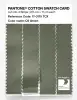 Product image 3 of the product “PANTONE® COTTON SWATCH CARD 17-0115 TCX Oil Green ”