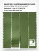 Product image 3 of the product “PANTONE® COTTON SWATCH CARD 17-0345 TCX Minced Herb ”