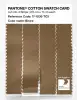 Product image 3 of the product “PANTONE® COTTON SWATCH CARD 17-1036 TCX Bistre ”