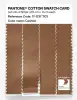 Product image 3 of the product “PANTONE® COTTON SWATCH CARD 17-1137 TCX Cashew ”