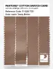 Product image 3 of the product “PANTONE® COTTON SWATCH CARD 17-1226 TCX Tawny Brown ”