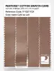 Product image 3 of the product “PANTONE® COTTON SWATCH CARD 17-1227 TCX Café au Lait ”