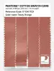 Product image 3 of the product “PANTONE® COTTON SWATCH CARD 17-1341 TCX Tawny Orange ”