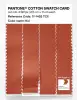 Product image 3 of the product “PANTONE® COTTON SWATCH CARD 17-1452 TCX Koi ”