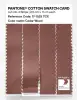 Product image 3 of the product “PANTONE® COTTON SWATCH CARD 17-1525 TCX Cedar Wood ”