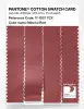 Product image 3 of the product “PANTONE® COTTON SWATCH CARD 17-1537 TCX Mineral Red ”