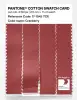 Product image 3 of the product “PANTONE® COTTON SWATCH CARD 17-1545 TCX Cranberry ”