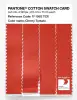 Product image 3 of the product “PANTONE® COTTON SWATCH CARD 17-1563 TCX Cherry Tomato ”