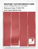 Product image 3 of the product “PANTONE® COTTON SWATCH CARD 17-1644 TCX Spiced Coral ”