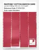 Product image 3 of the product “PANTONE® COTTON SWATCH CARD 17-1753 TCX Geranium ”