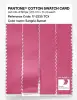 Product image 3 of the product “PANTONE® COTTON SWATCH CARD 17-2235 TCX Sangria Sunset ”