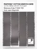 Product image 3 of the product “PANTONE® COTTON SWATCH CARD 17-2501 TCX Magnetite ”