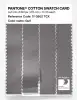 Product image 3 of the product “PANTONE® COTTON SWATCH CARD 17-3802 TCX Gull ”