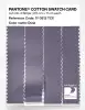 Product image 3 of the product “PANTONE® COTTON SWATCH CARD 17-3812 TCX Dusk ”