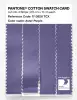 Product image 3 of the product “PANTONE® COTTON SWATCH CARD 17-3826 TCX Aster Purple ”