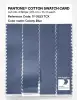 Product image 3 of the product “PANTONE® COTTON SWATCH CARD 17-3923 TCX Colony Blue ”