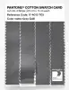 Product image 3 of the product “PANTONE® COTTON SWATCH CARD 17-4013 TCX Gray Quill ”