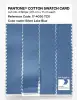 Product image 3 of the product “PANTONE® COTTON SWATCH CARD 17-4030 TCX Silver Lake Blue ”