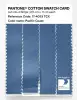 Product image 3 of the product “PANTONE® COTTON SWATCH CARD 17-4033 TCX Pacific Coast ”